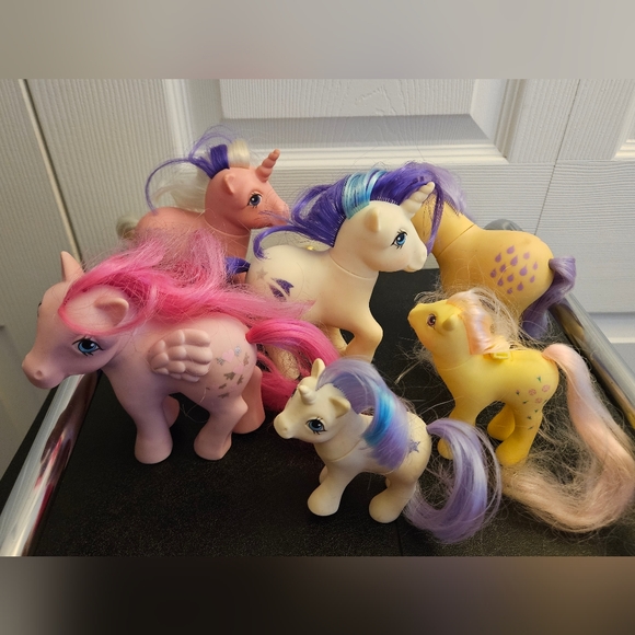 Vintage 80s My Little Pony Lot of 6 - Picture 2 of 9